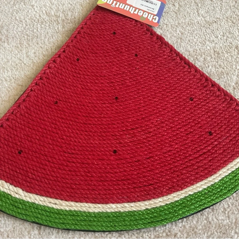 NWT Watermelon Shape Cat Scratch Pad